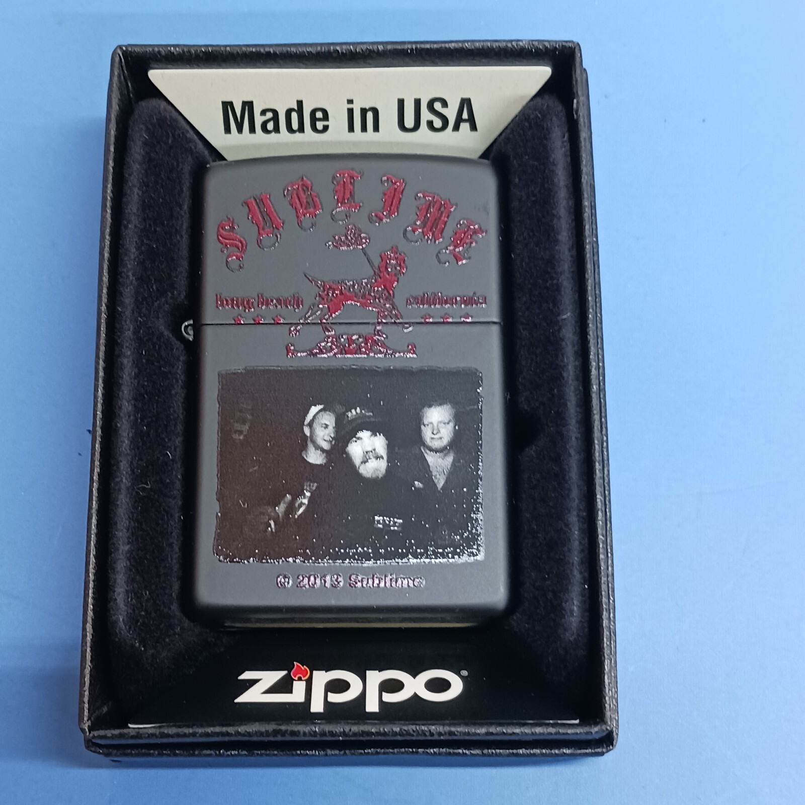Zippo 43883 Sublime Black Matte