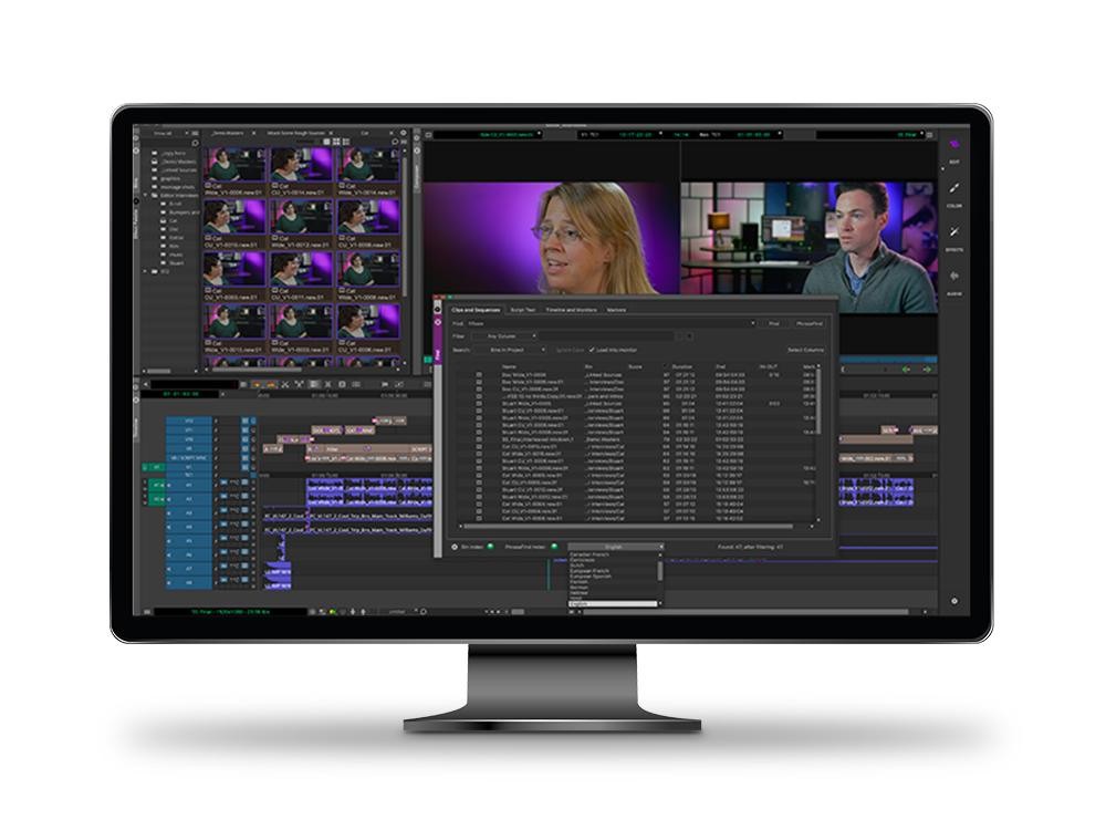 Avid Media Composer - PhraseFind AI Speech - to - Text Search (1-Year Subscripti