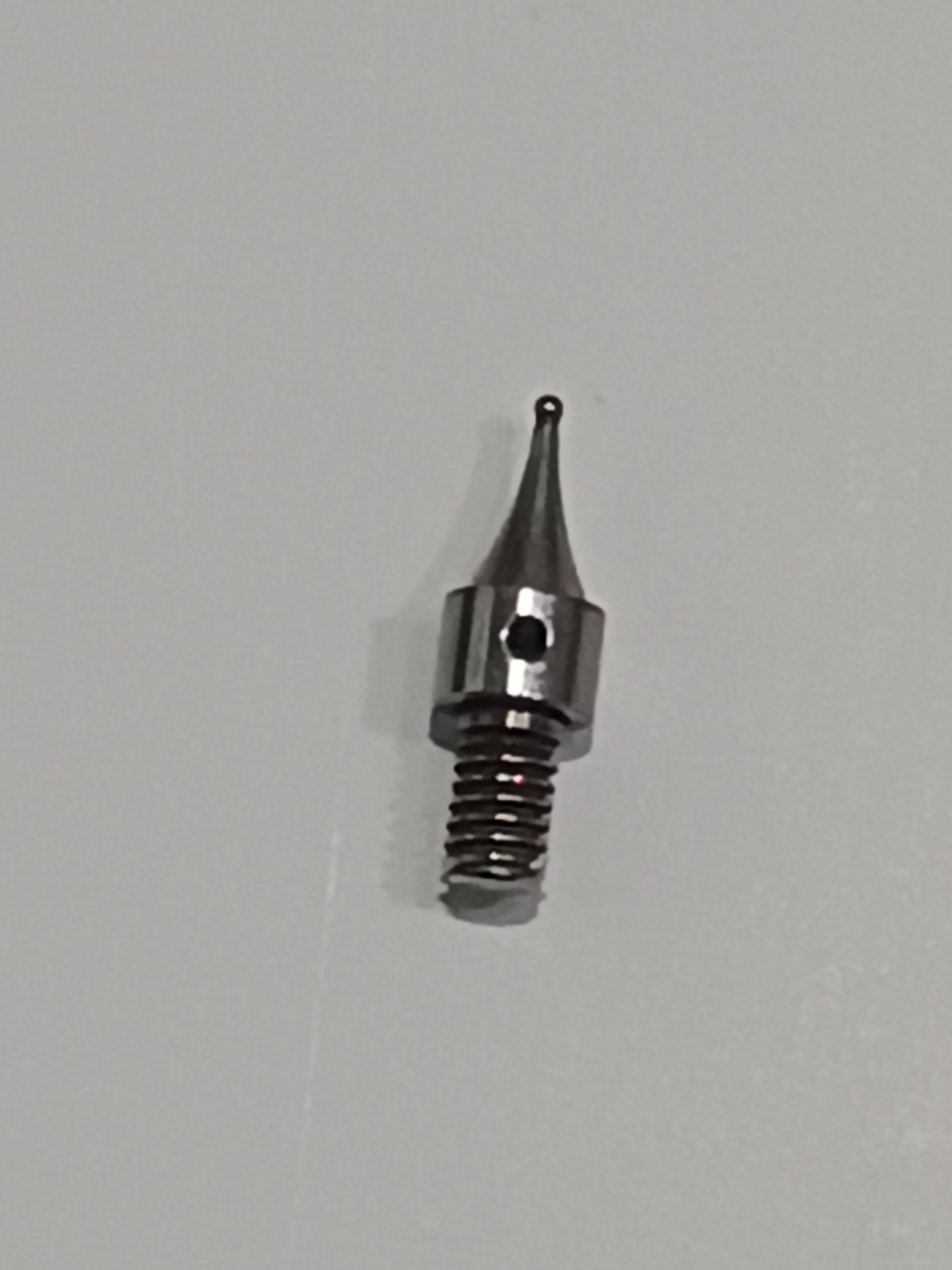 T.098″ diameter, threaded carbide contact point. T032 Gagemaker.