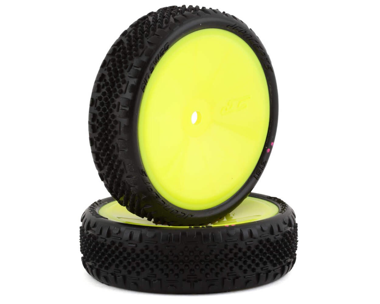 PIN SWAG - PINK COMPOUND (PRE-MOUNTED ON 3376Y WHEELS) JConcepts