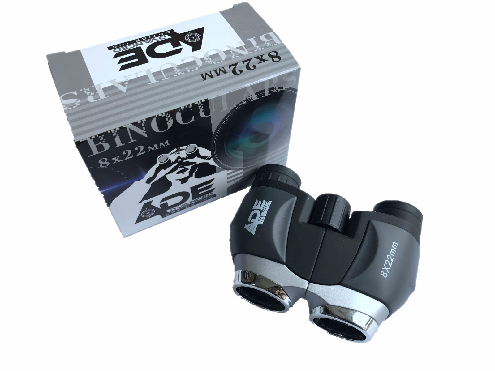 Ade Advanced Optics New 8X22mm Compact Prism Binocular opera glass bird watching