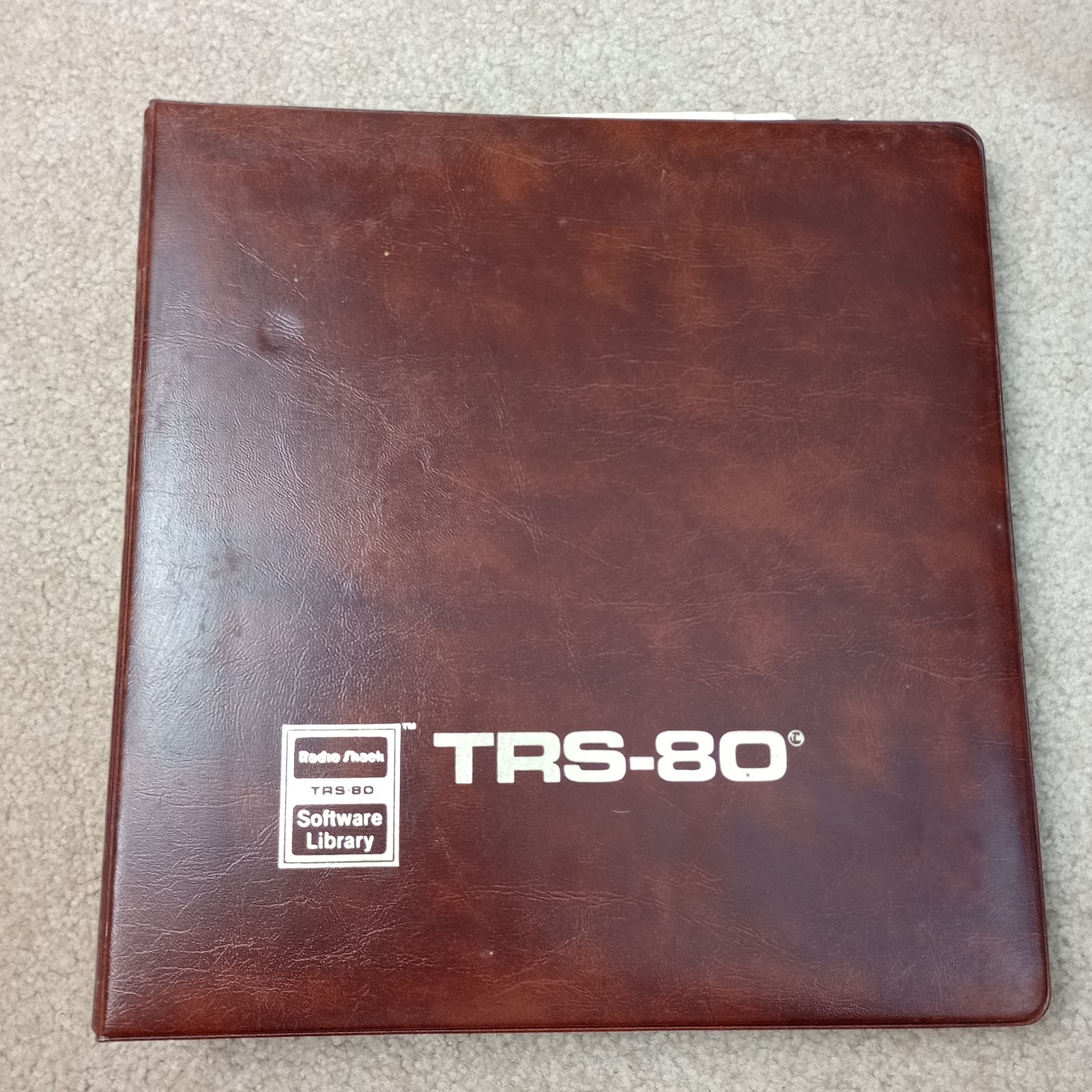 TRS-80 Software Library Lot Accounts Payable Editor Assembler Manual READ!!!