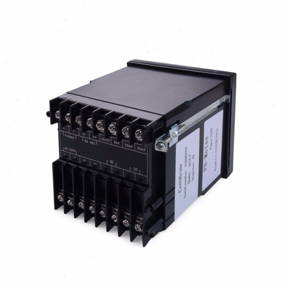 Industrial PH Controller Meter with Accuracy ±0.02pH Electrode Liquid and Powder