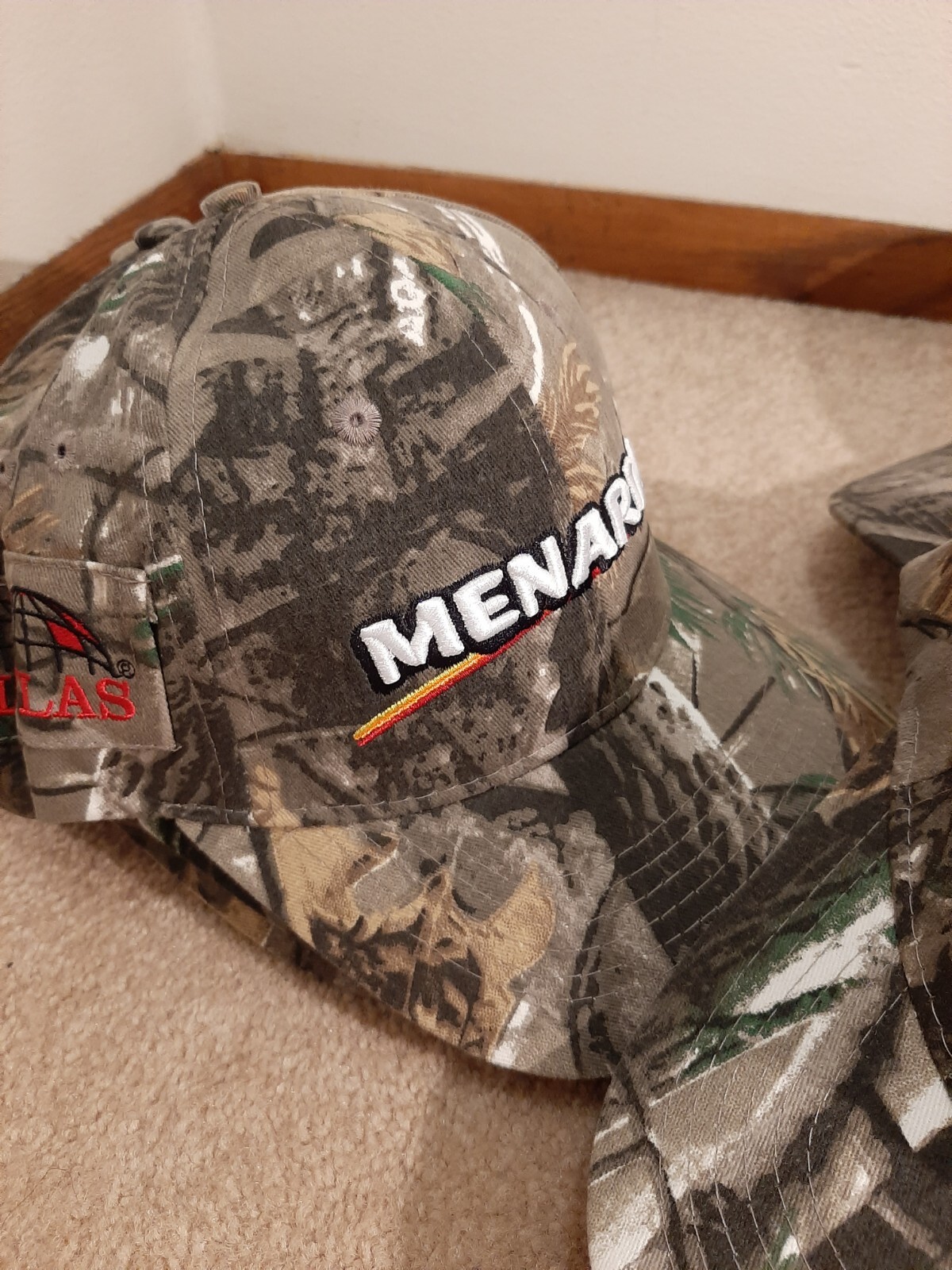 Brand New Men's Menards MASTERFORCE ATLAS One Size Fits All Camouflage Hat Cap