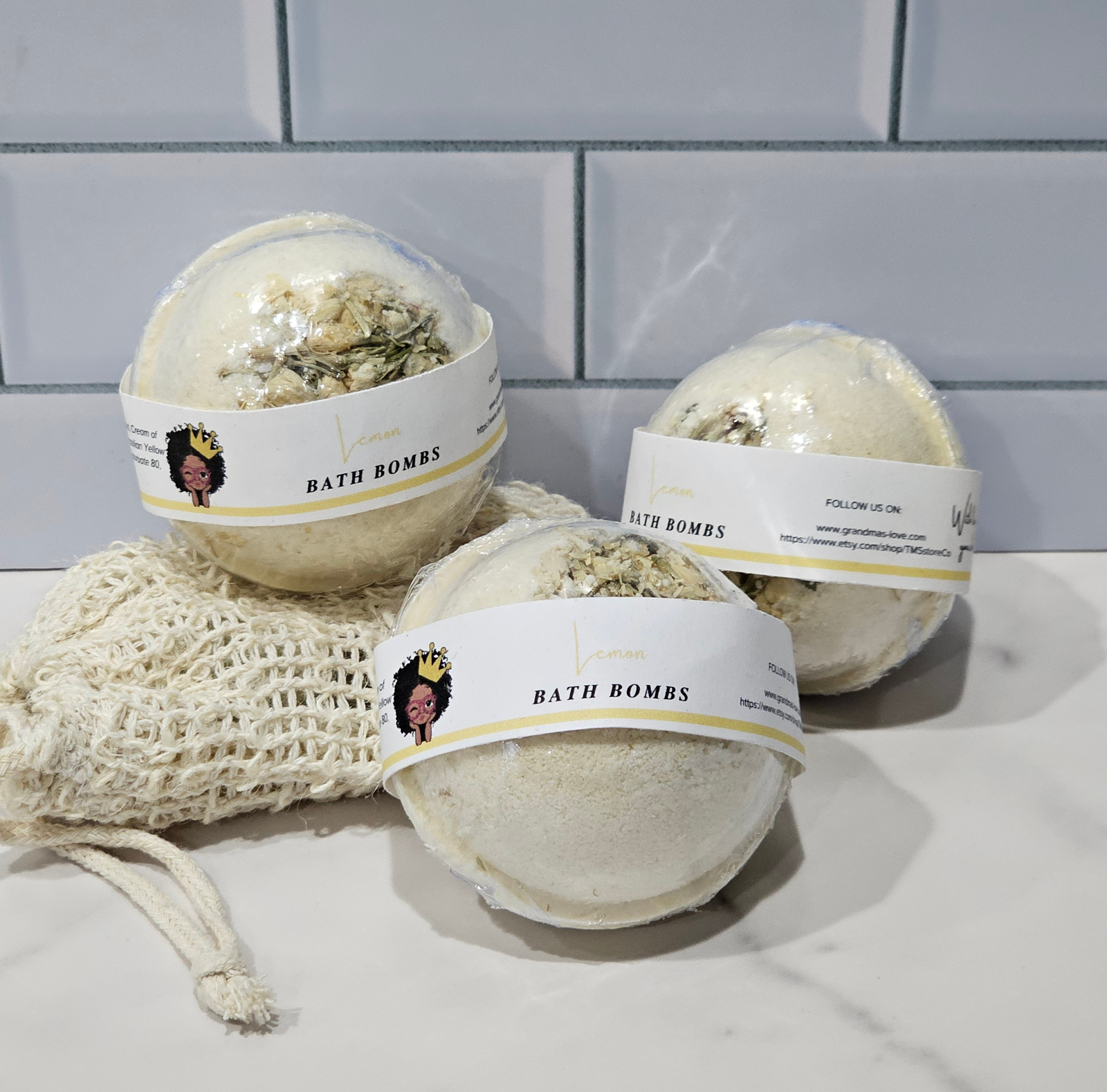 Lemon Bath Bombs