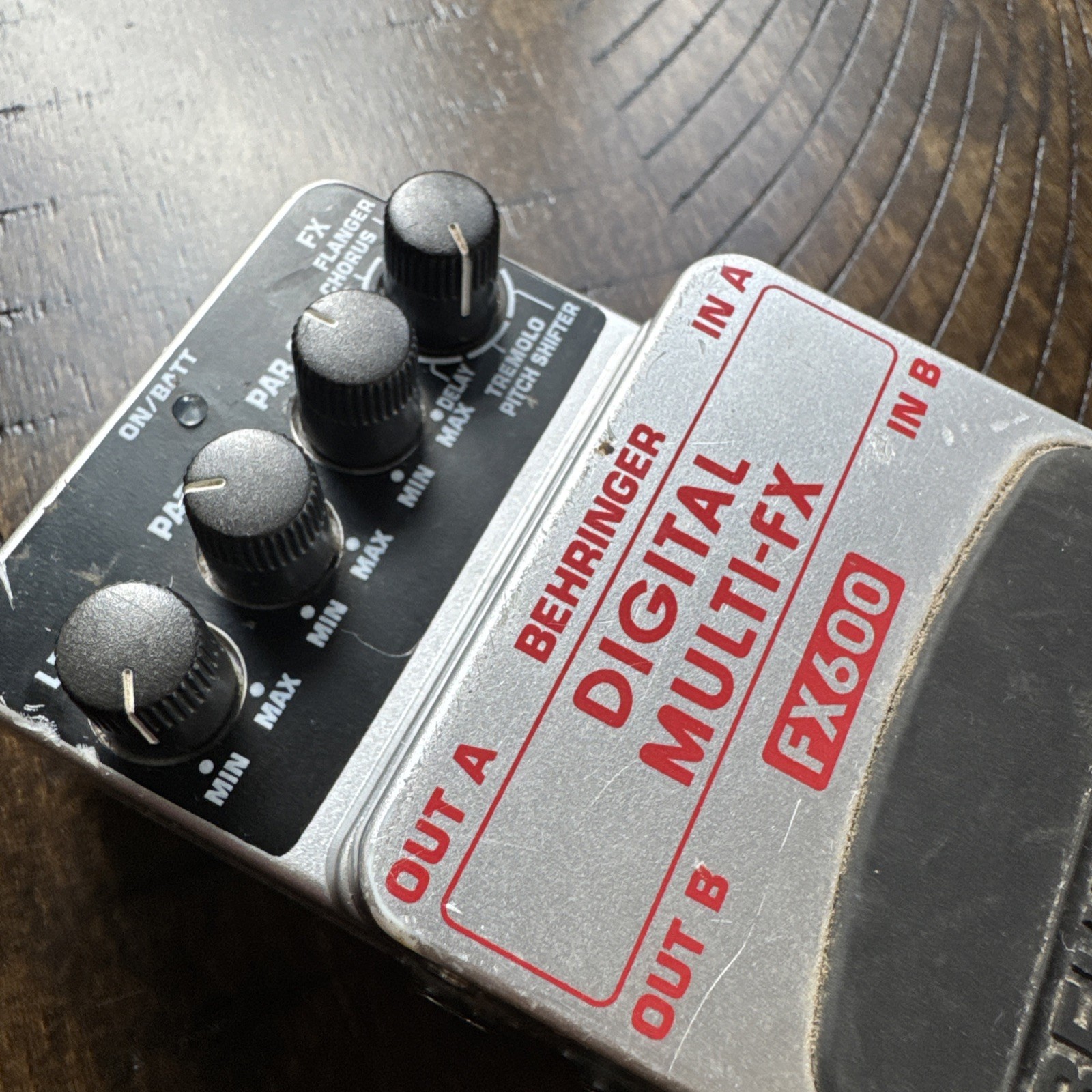 Behringer Digital Multi-FX FX600 Multi-Effects Guitar Effect Pedal Germany LED