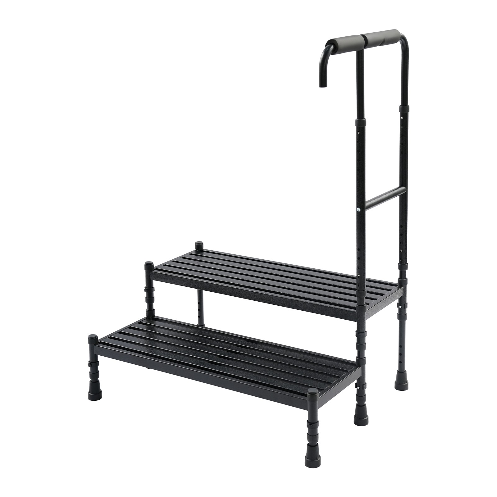 Adult Ramp Metal Stepping Step Stool with Handle