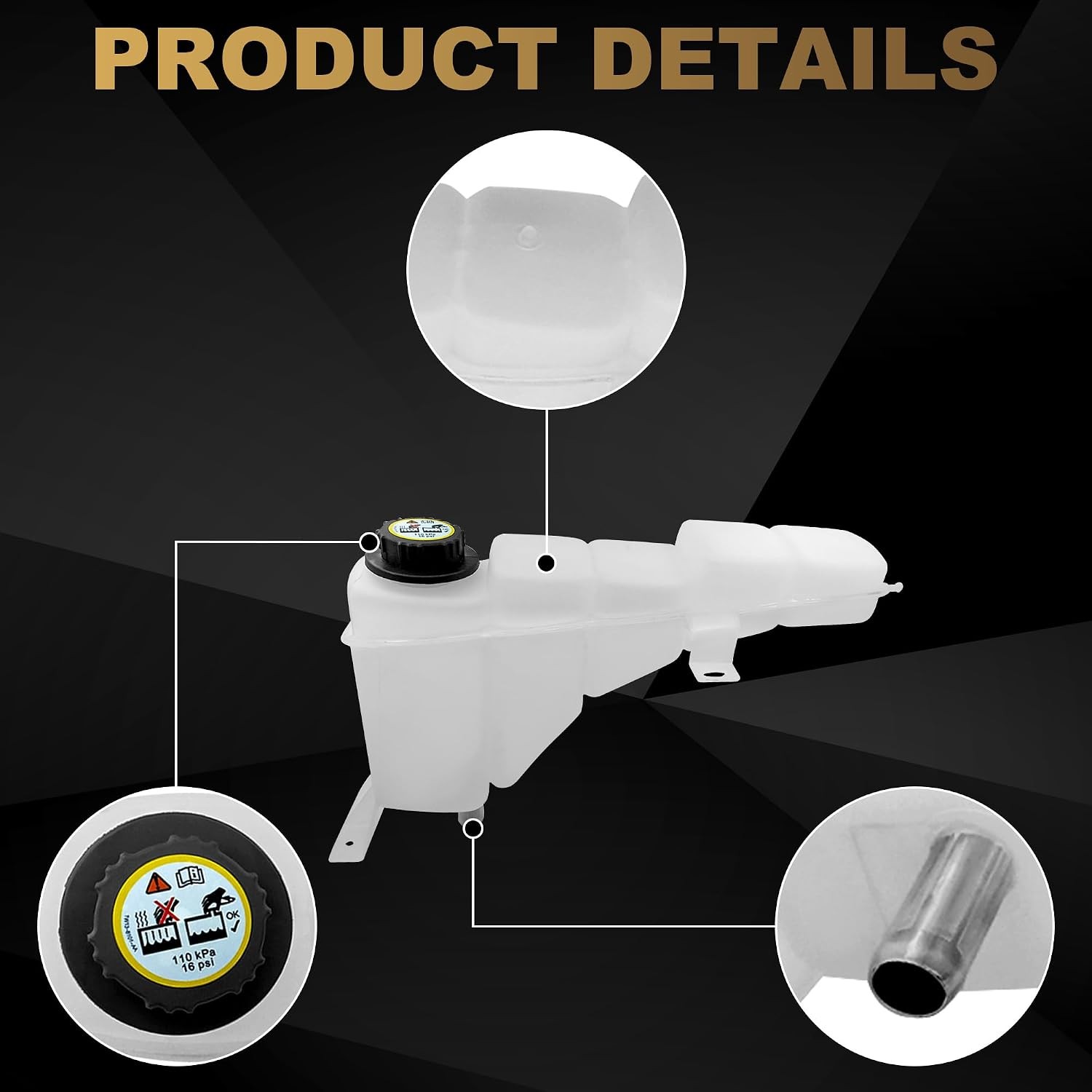 Engine Coolant Reservoir Replacement F250 F350 Excursion 99-05