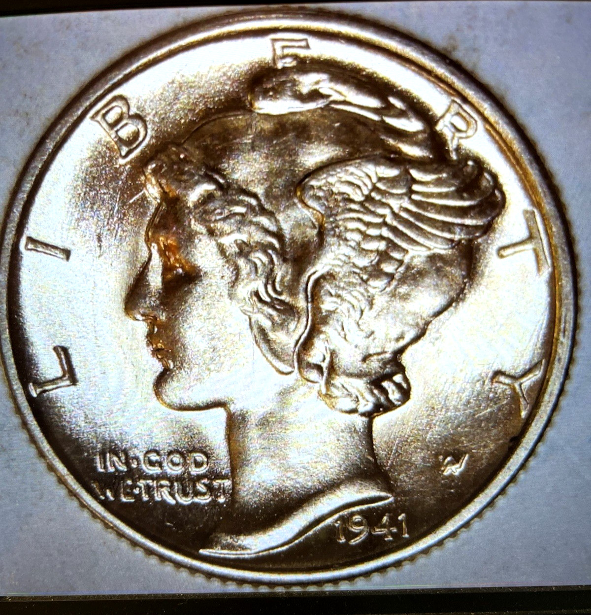 1941-D MERCURY DIME FSB *PRISTINE GEM**  PL **BASICALLY FLAWLESS FULL LUSTER
