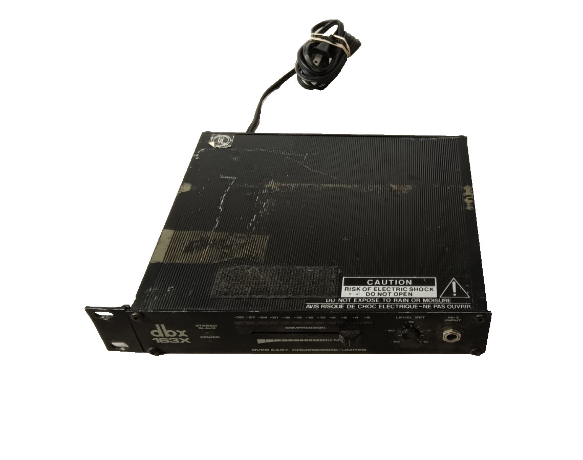 dbx 163X Professional Over Easy Compressor Limiter Signal Processor