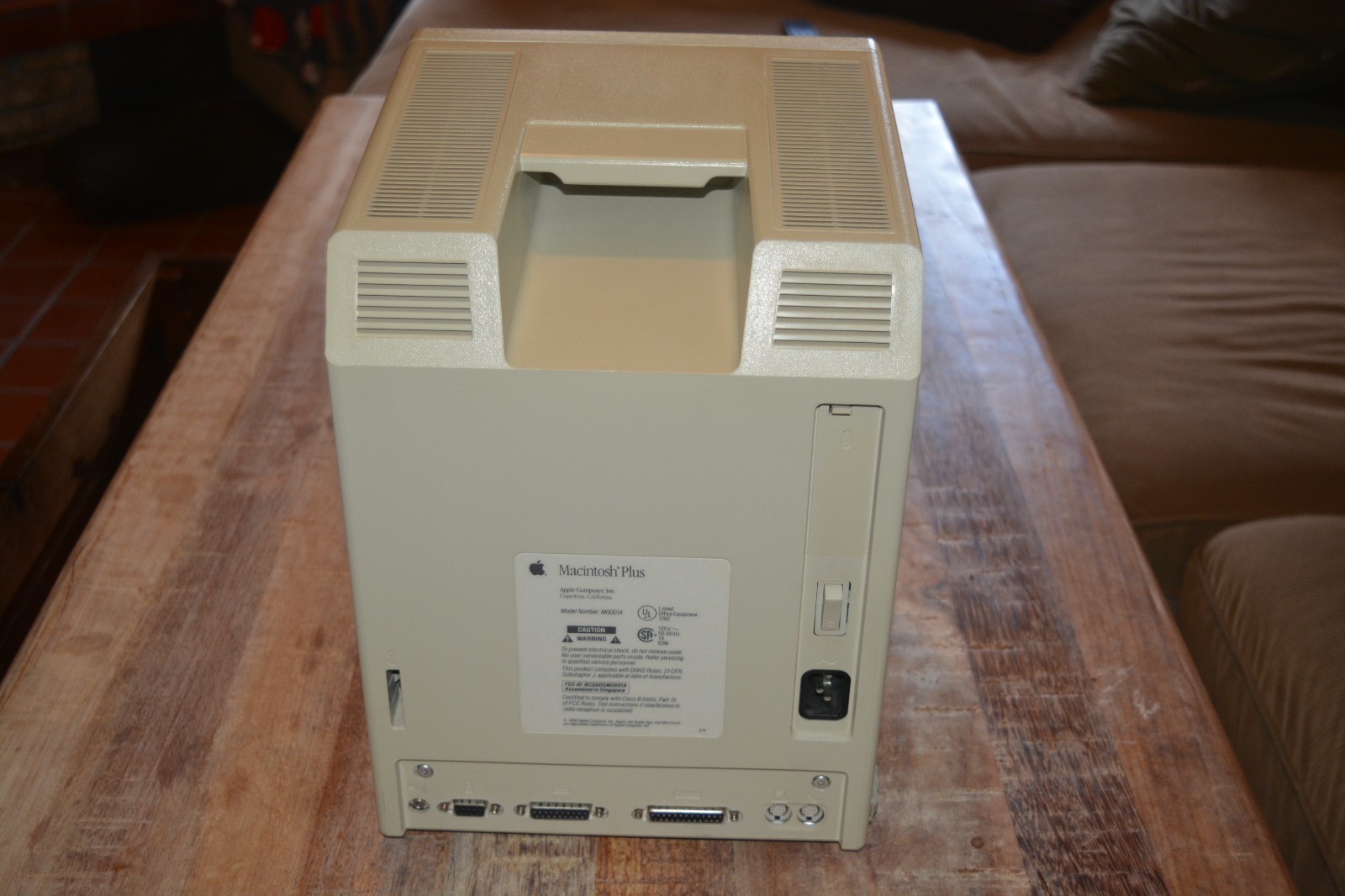 1989 Apple Macintosh Plus 4Mb Computer M0001A Complete in Box & 100% Refurbished