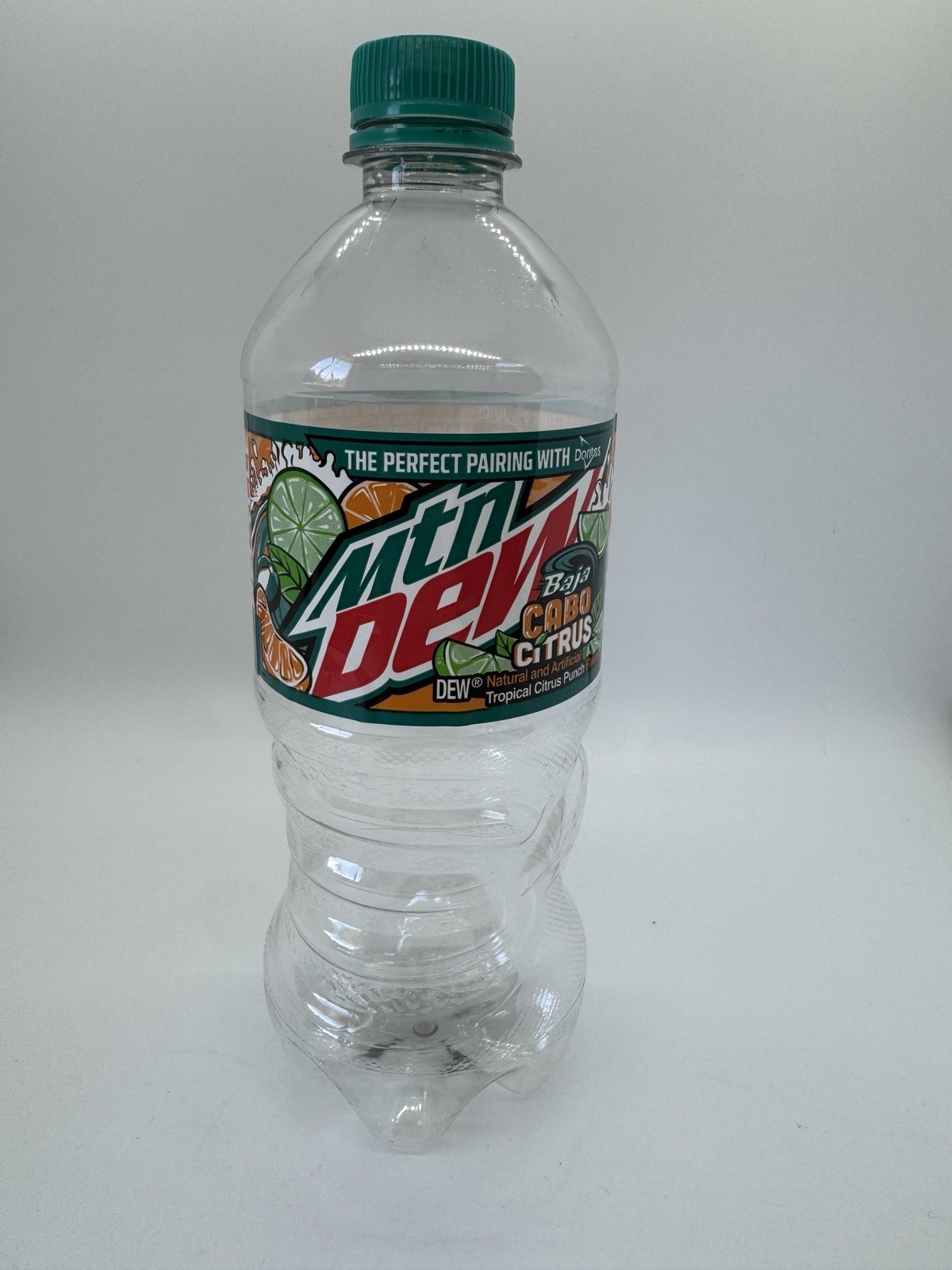 Mountain Dew Empty Bottle -Baja Blast Cabo Citrus - Limited - 2025 Rare