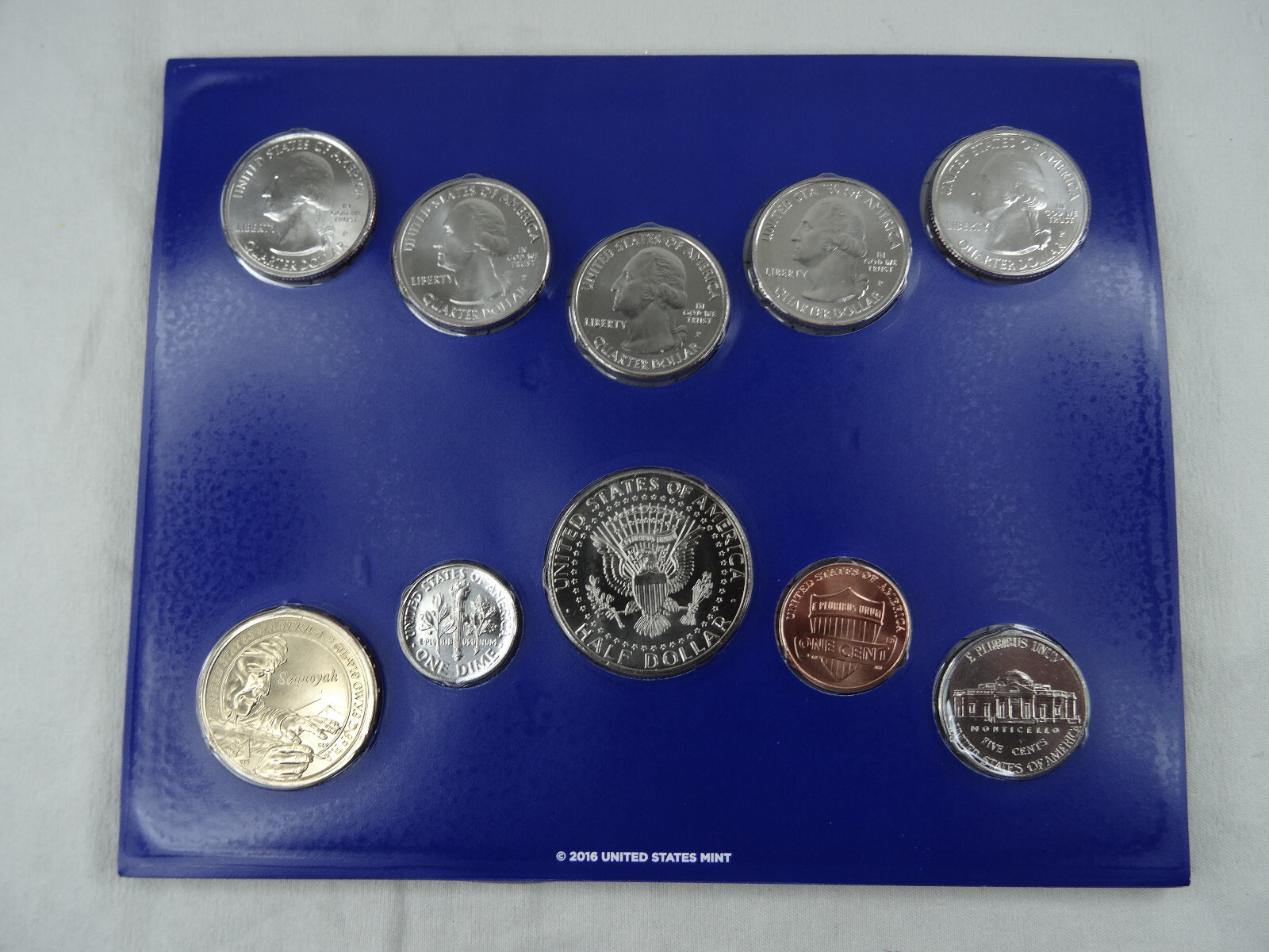 2017 P & D US Mint Set Uncirculated 20 Coins OGP Original Mint Packaging