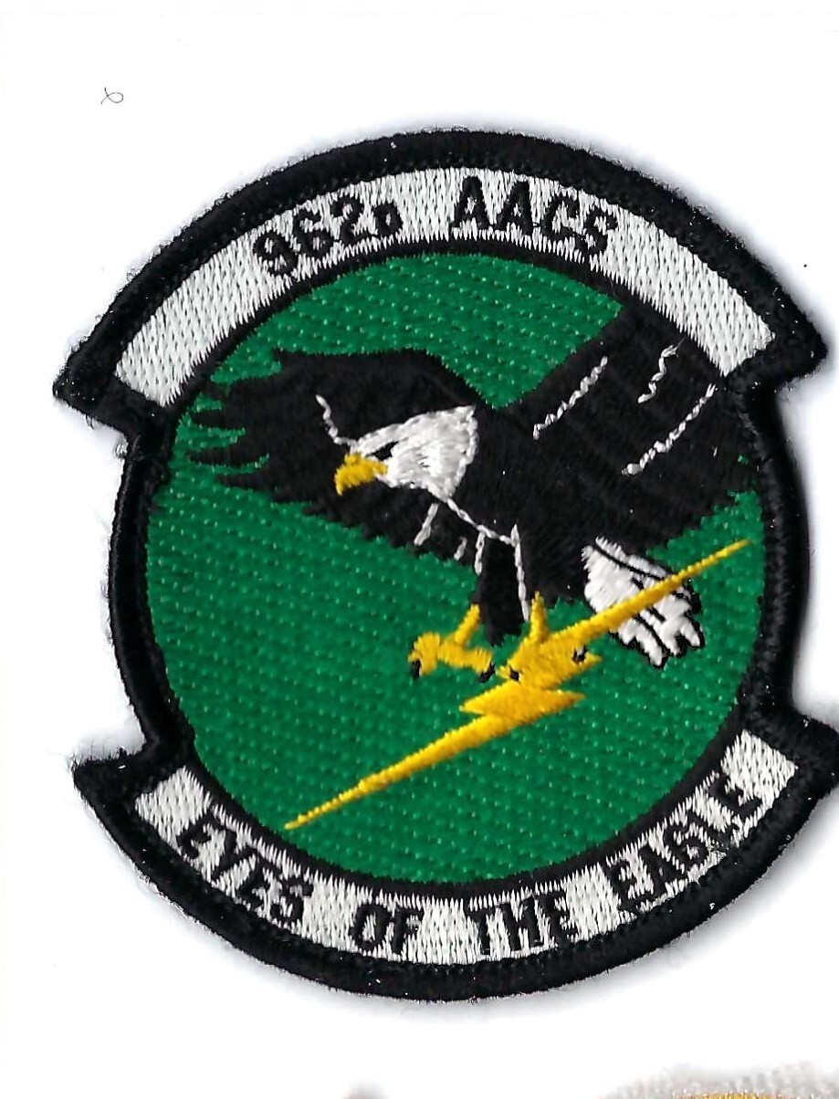 PATCH USAF 962ND AACS AIRBORNE AIR CONTROL SQ ELMENDORF AFB           JT31