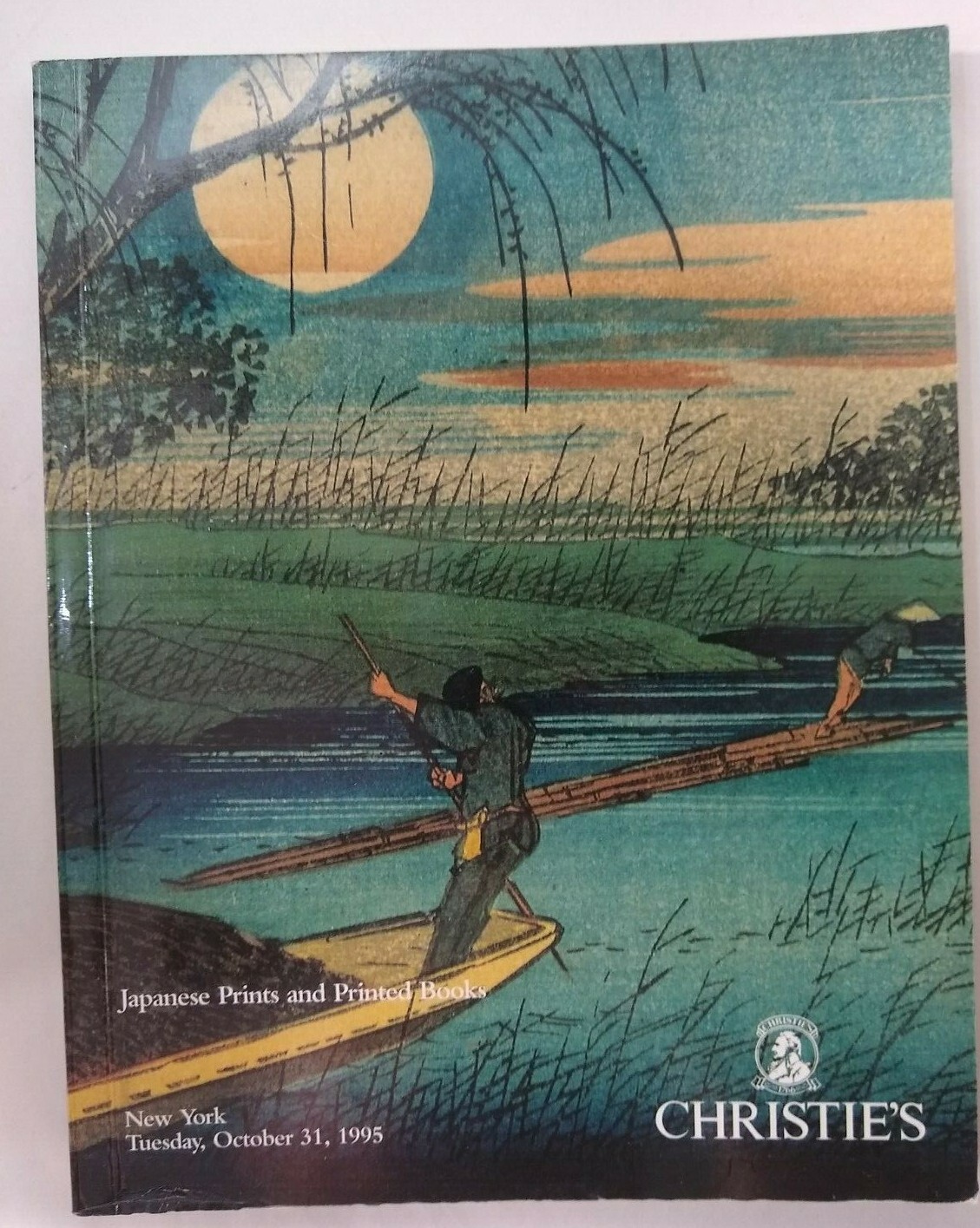 Christie's Japanese Prints & Printed Books auction catalog 10/31/1995