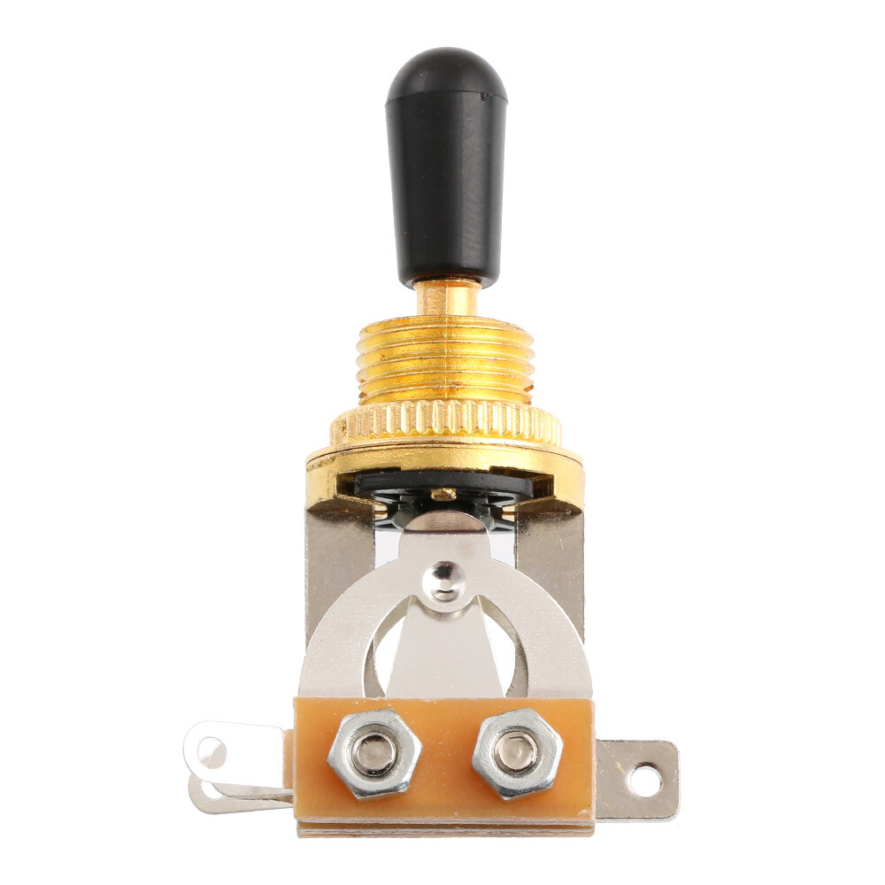 10PCS Gold Deluxe 3-Way Guitar Pickup Selector Switch Guitar Toggle Switch