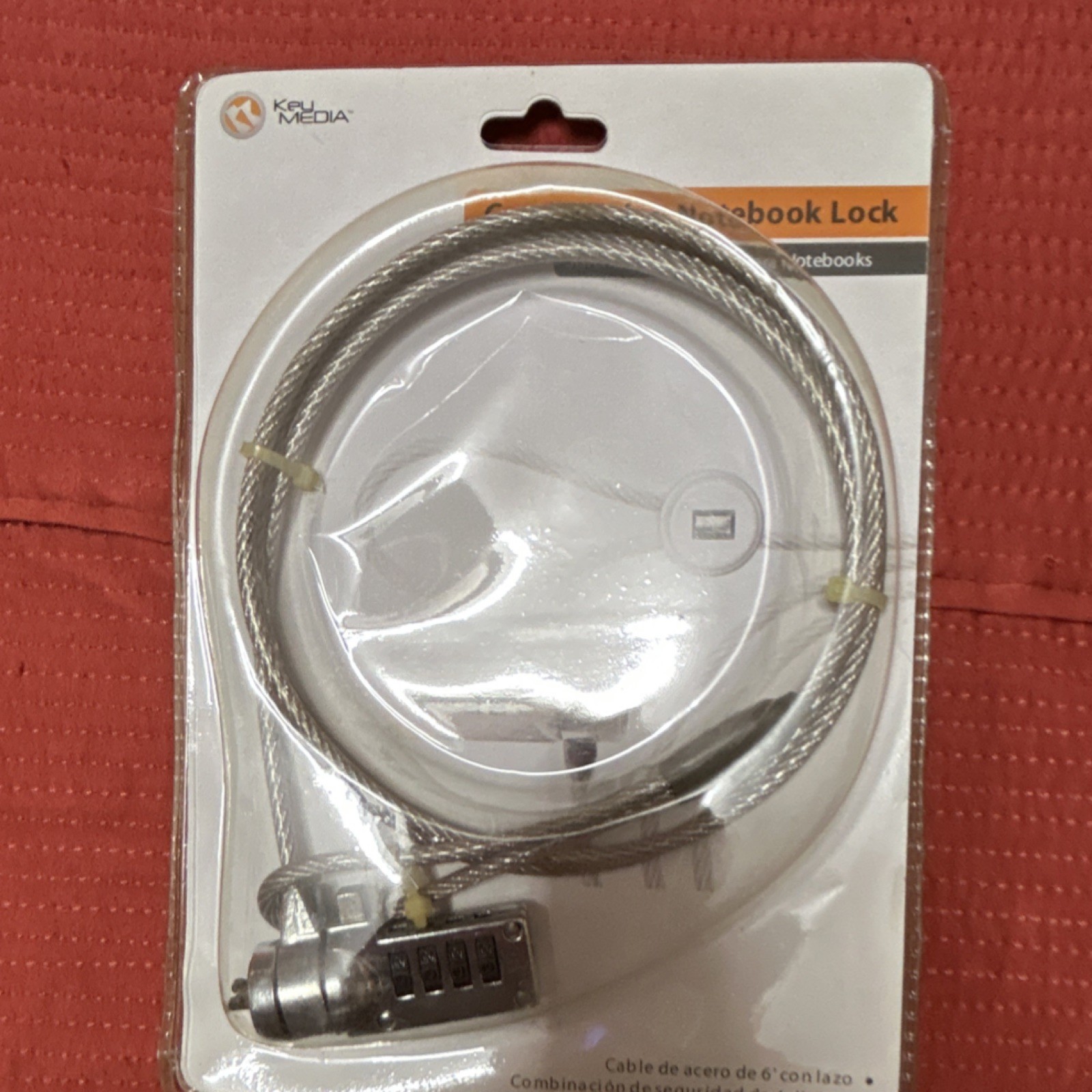 Key Media Combination Notebook Lock for Laptops
