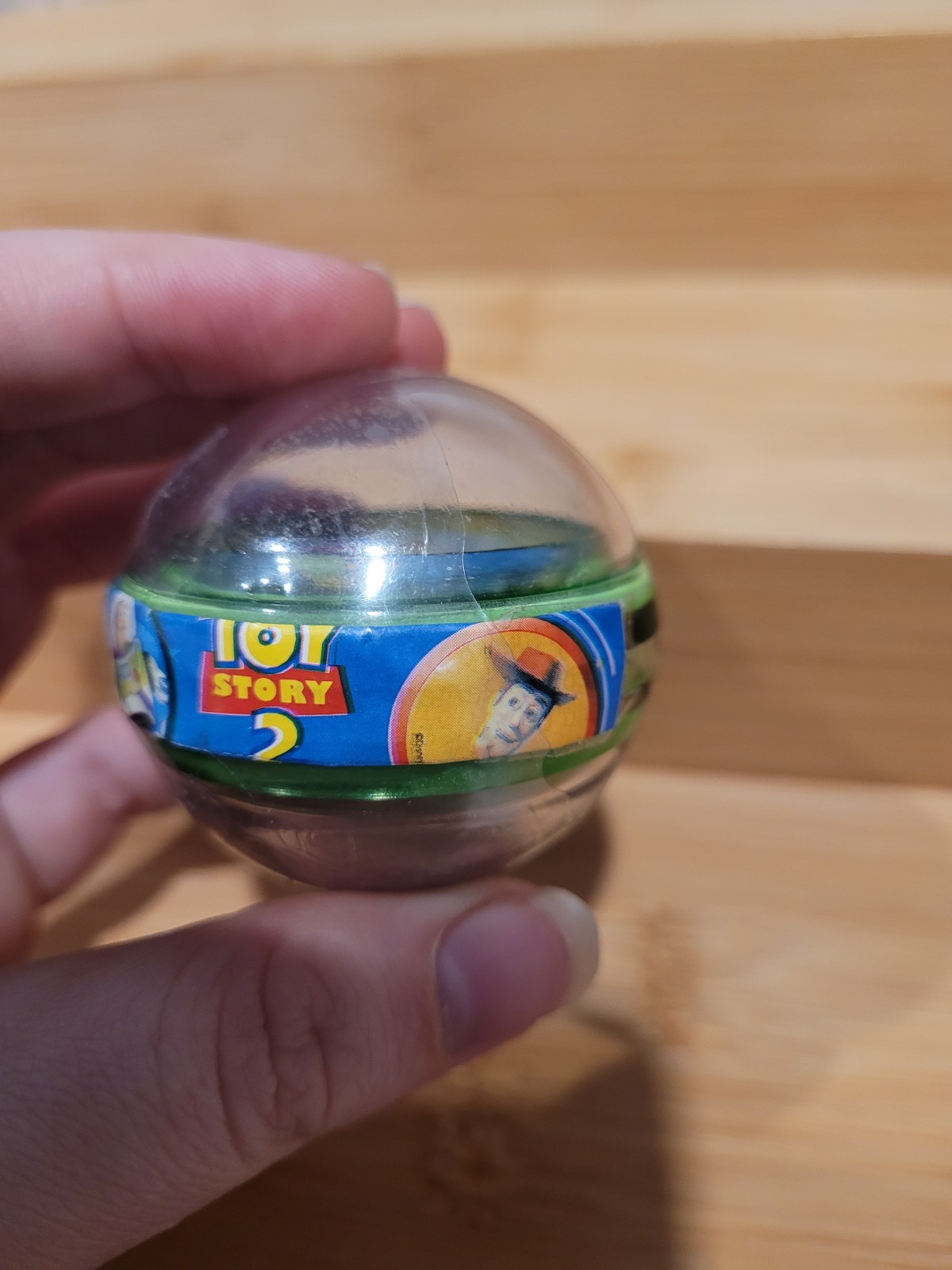 1999 Vintage Toy Story 2 Buzz Lightyear Yo-Yo Clear Ball Toy Sealed NOS