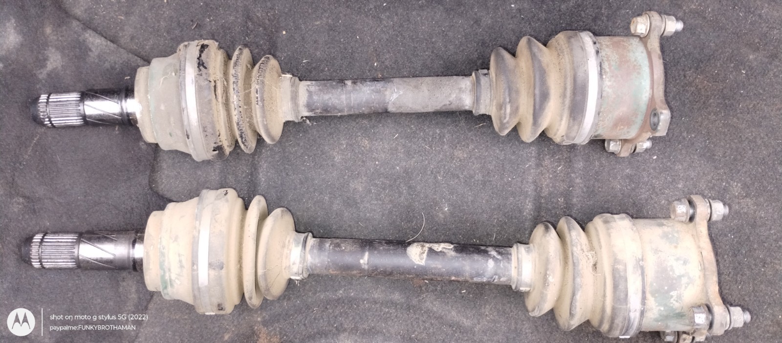1987-89 300zx turbo LSD Limited slip differental axels Z31 Fairlady bent can