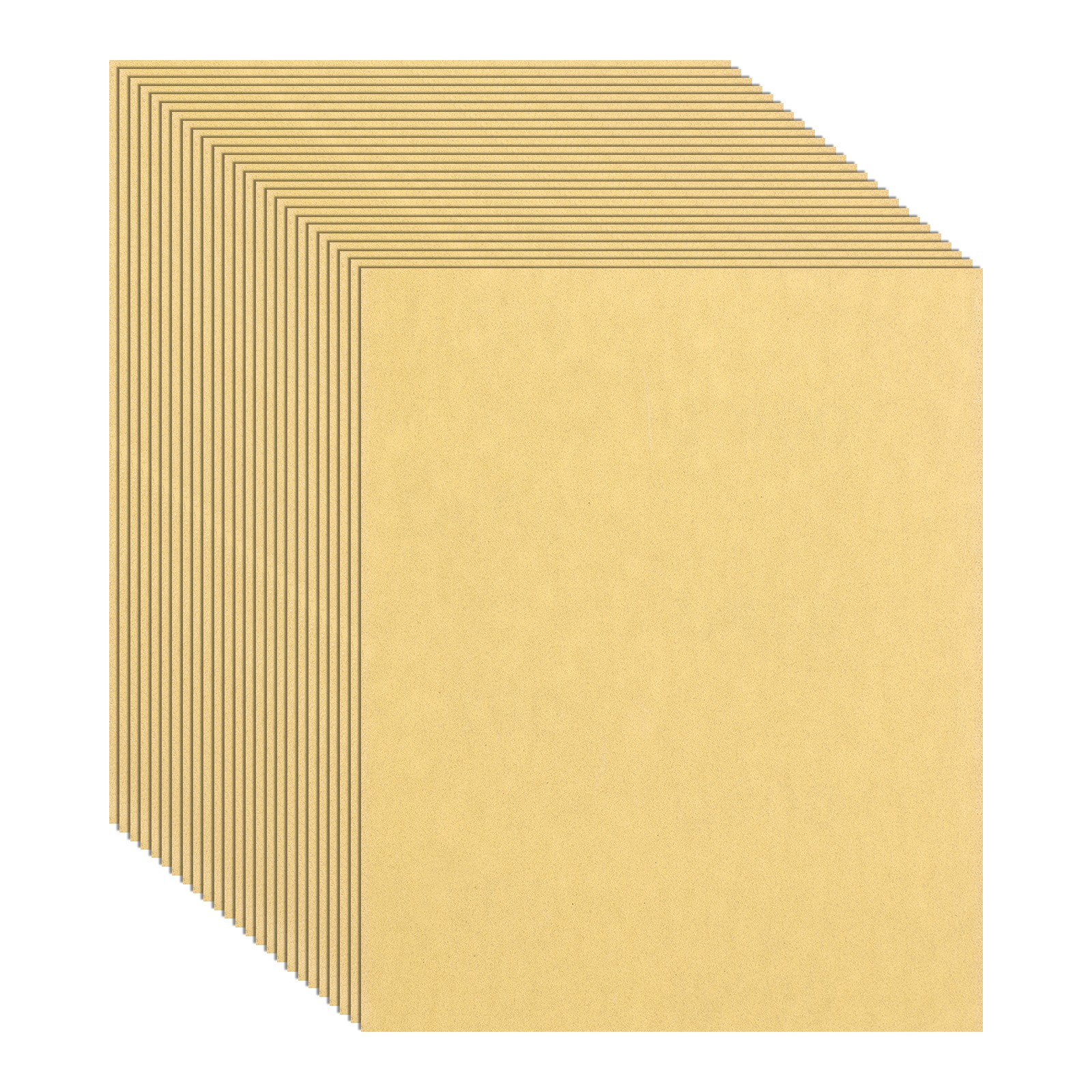 25 Pack 4.5" x 5.5" Sandpaper, 400 Grit Sand Papers for Wood Furniture Floor
