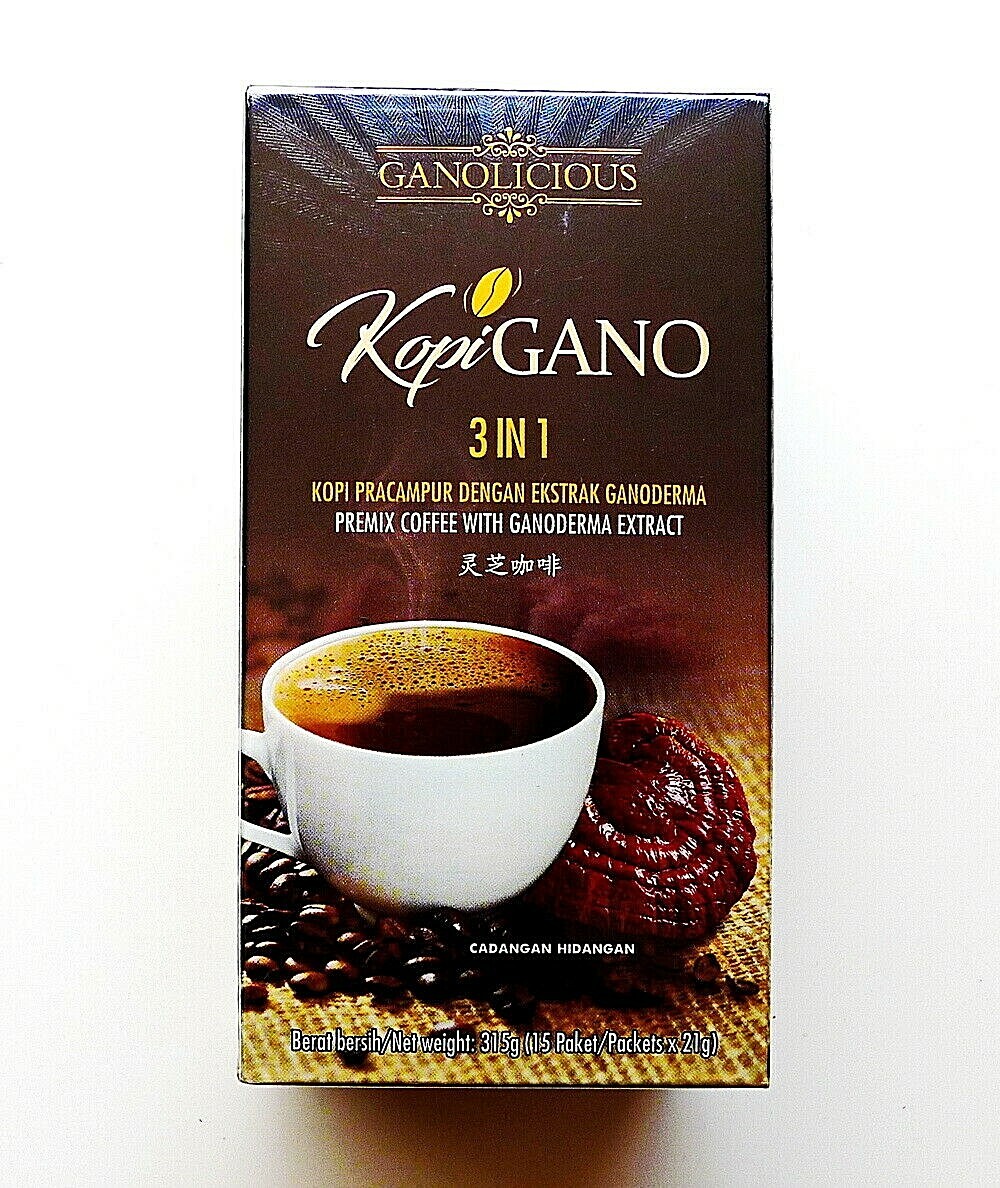 20 Boxes Gano Excel 3 in 1 Coffee Ganoderma Reishi Lingzhi Gourmet Classic Cafe