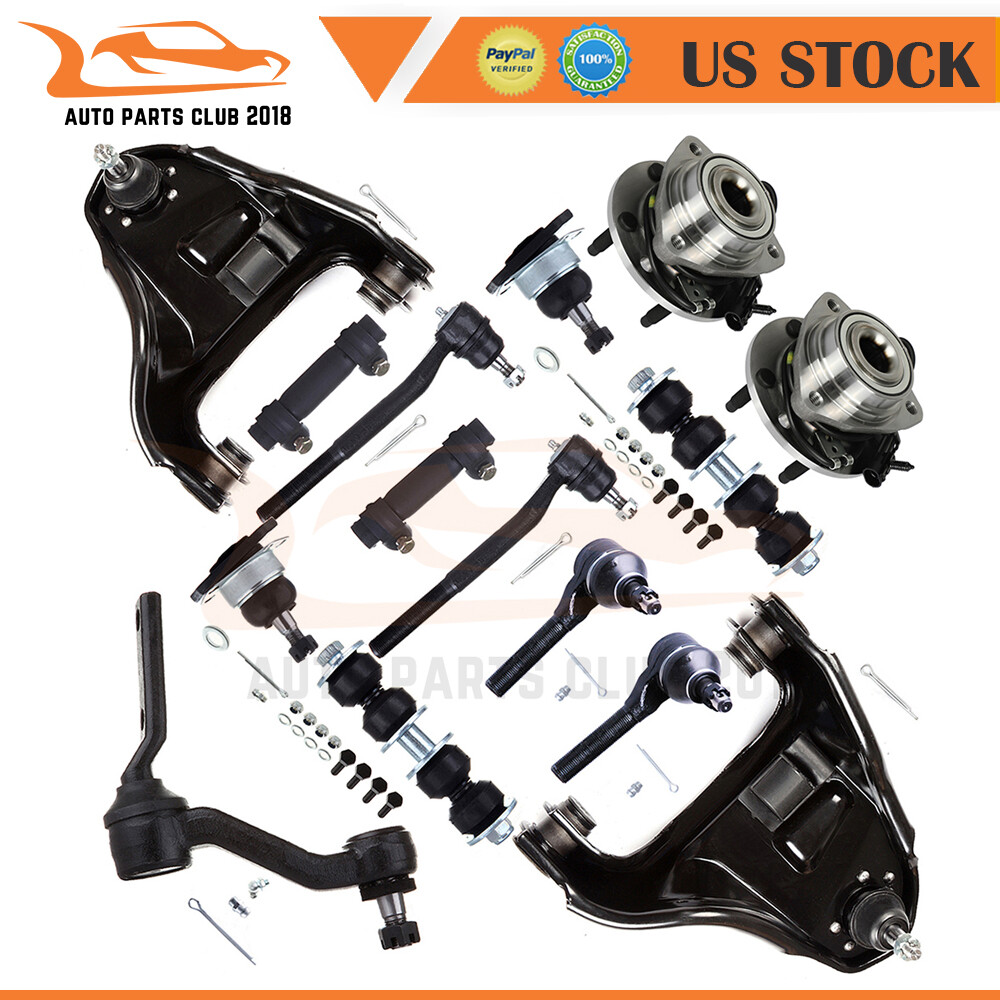 4WD Control Arm Kit & Wheel Bearning For 1997-2005 Chevrolet Blazer 98-04 S10