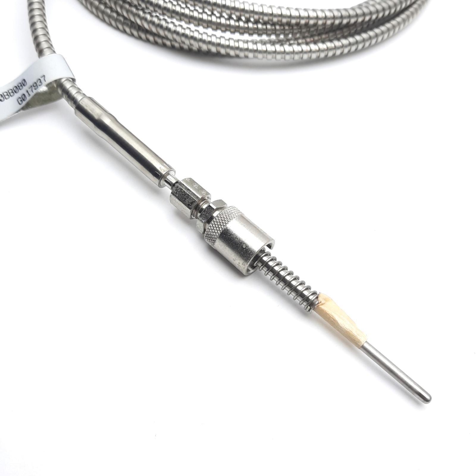 Watlow RFGRYTK040BB080 RTD Sensor, 100Ω 3-Wire, Ø0.125" Adjustable Probe