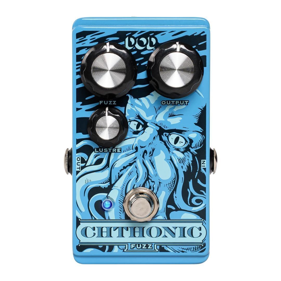 DigiTech DOD Chthonic Blue Fuzz Pedal Guitars Amps VINTAGE Tone