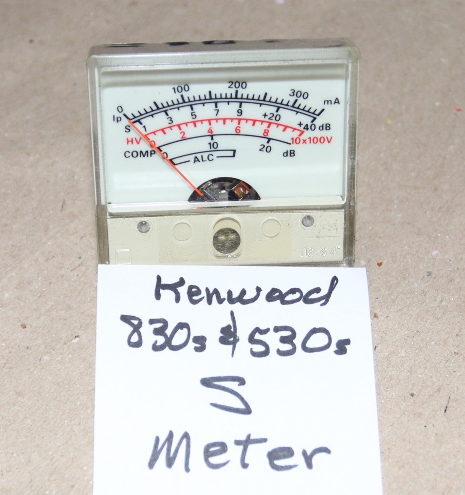 Kenwood TS-830S, 530S "S" METER