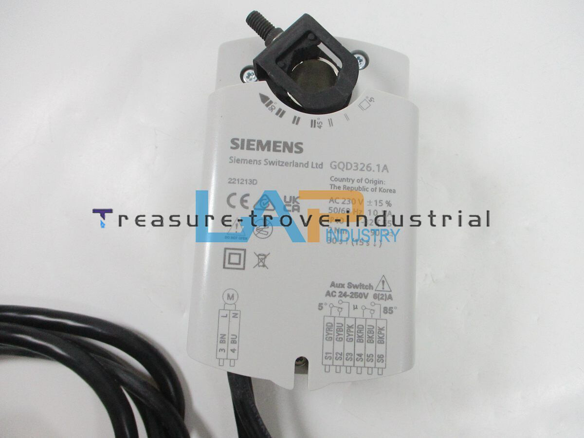 NEW 1PCS Damper Actuator GQD326.1A AC230V 50/60Hz 10VA 2Nm