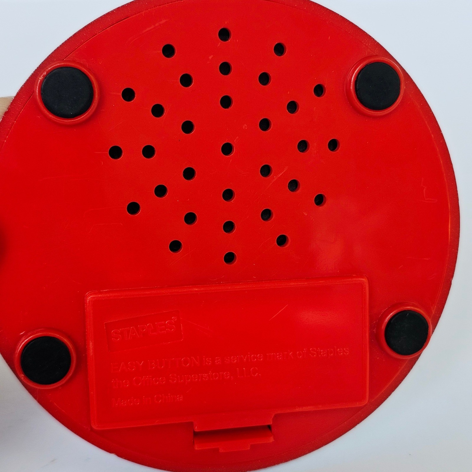 Staples "That Was Easy" Talking Easy Button - Tested and Works - 1435
