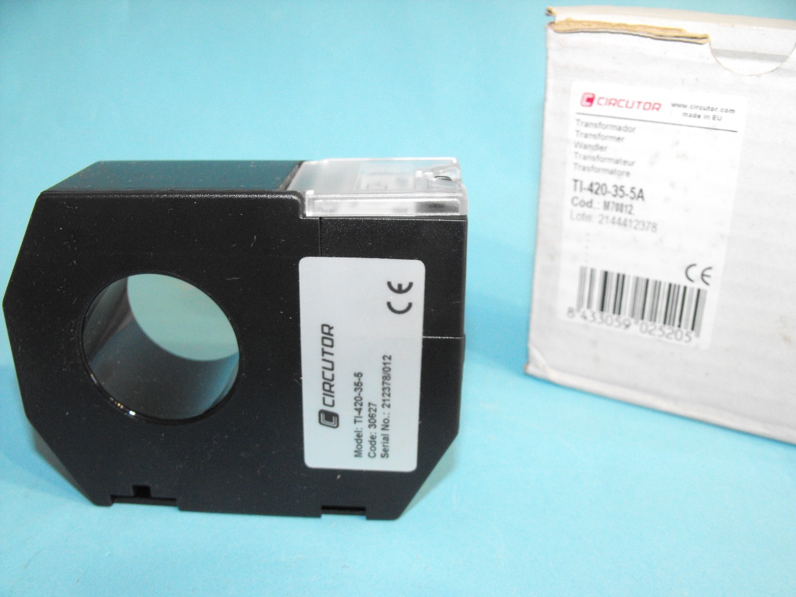 CIRCUTOR TI-420-35-5A.Transformer.COD M70812.NEW
