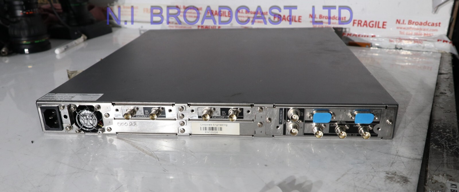 Fujitsu ip-9610 dual encoder (2x encoder cards installed, HDSDI h.264 etc)