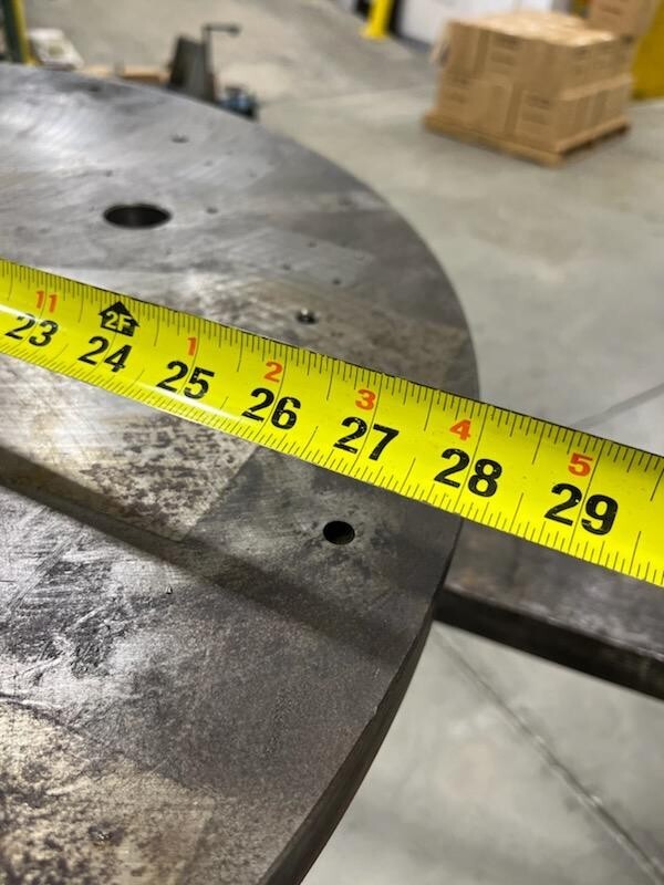 Graham Hydraulics Model 28-350 28" Rotary Index Table