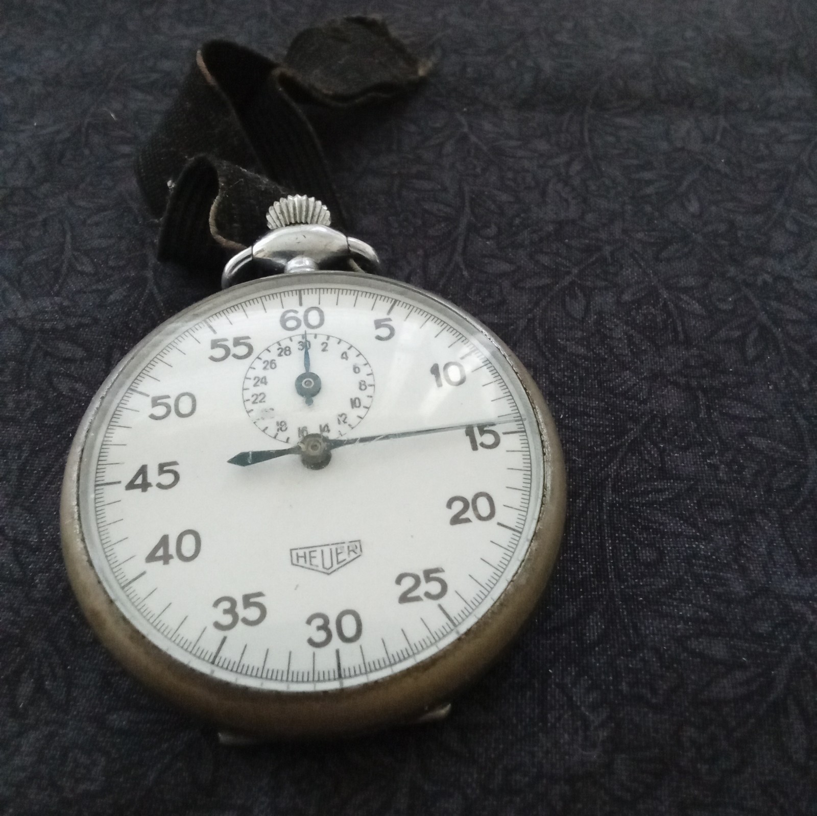 vintage heuer stopwatch