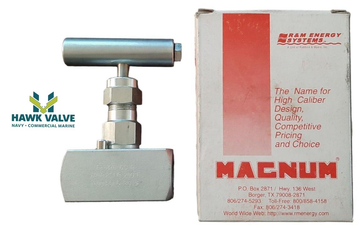 MAGNUM 3/8" FNPT Needle Valve (FF-370-CS G)