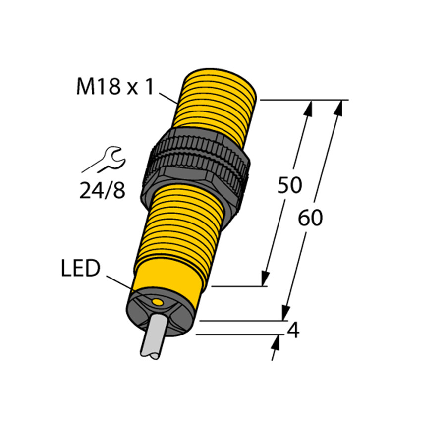 TURCK  BI5-S18-AN6X 46561 Inductive sensor NPN