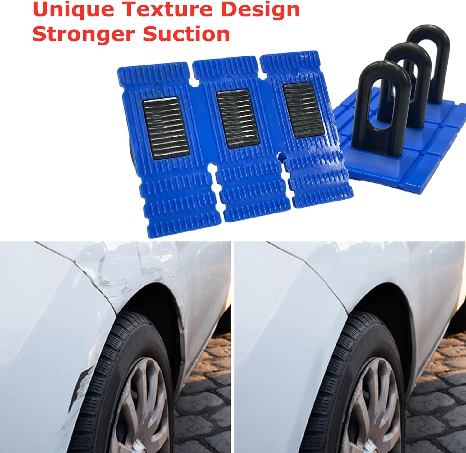 Ergonomic Paintless Dent Puller Kit with Durable Glue Tabs for Easy Repairs