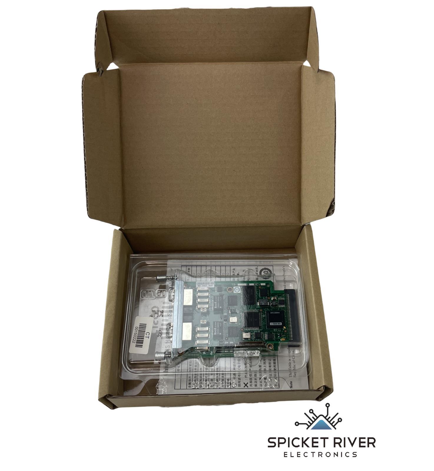 NEW - Open Box - Cisco VWIC2-2MFT-G703 2-Port G.703 Multiflex VWIC Card