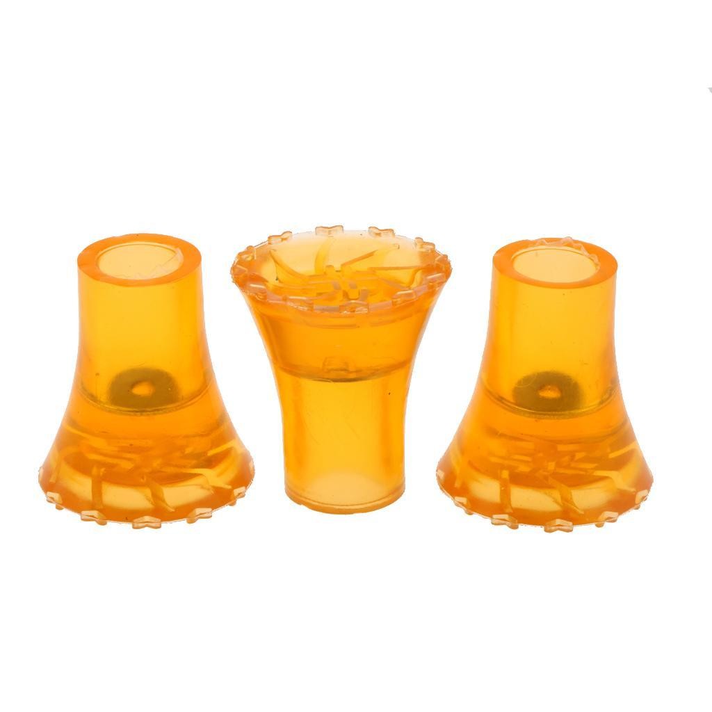3pcs Durable Anti-Slip Replacement Walking Stick Cane Support Crutch Tips