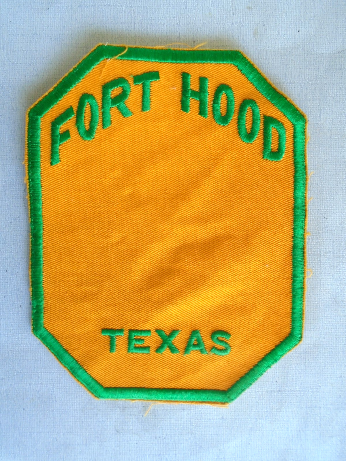 Fort Hood Texas oversize mesh back patch