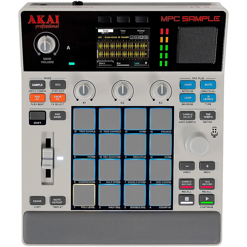 Akai Professional MPC Sample Standalone Sampler & Sequencer  Gray