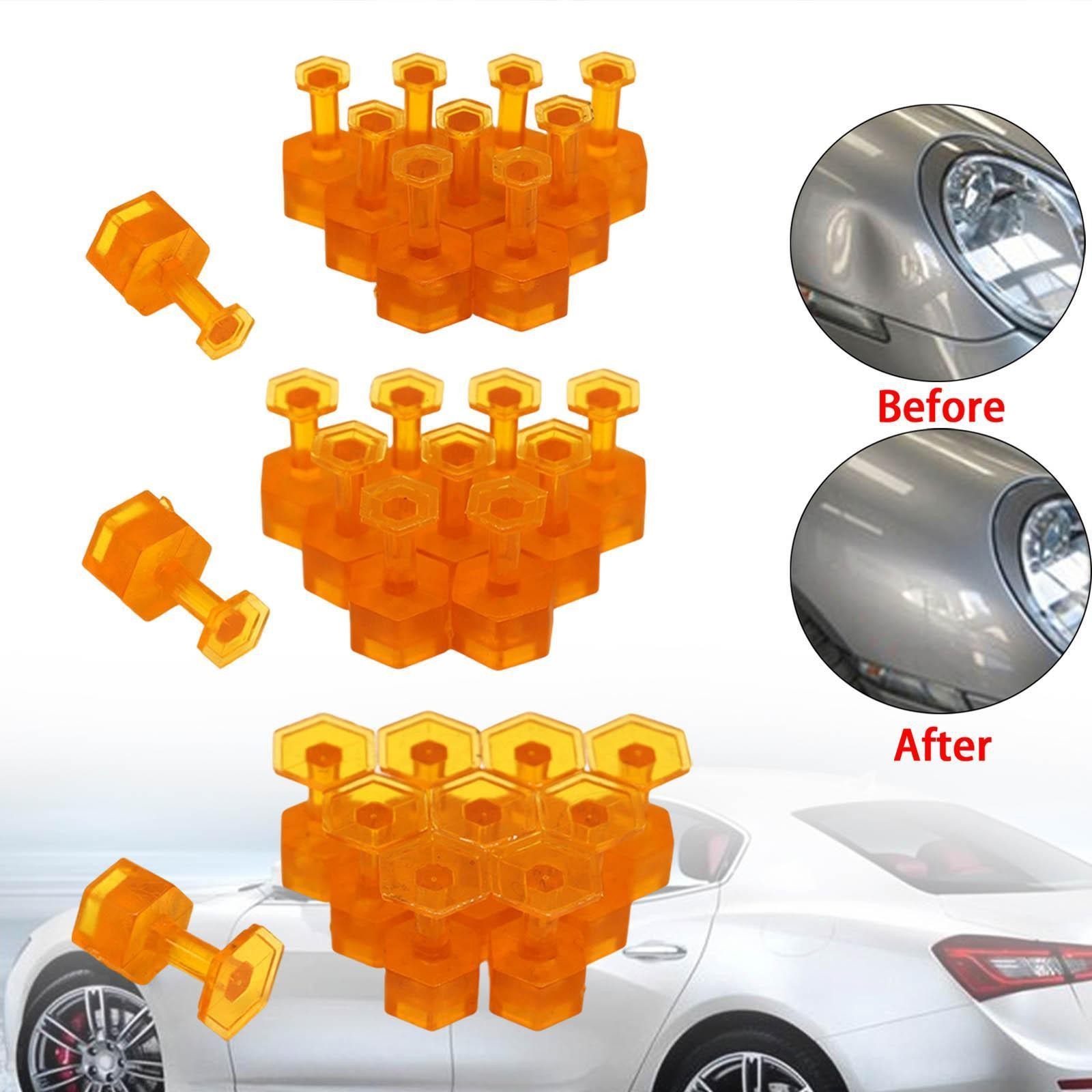 10Pcs Dents Removal Puller Tabs Maintenance Auto Paintless Dents Repair Tool