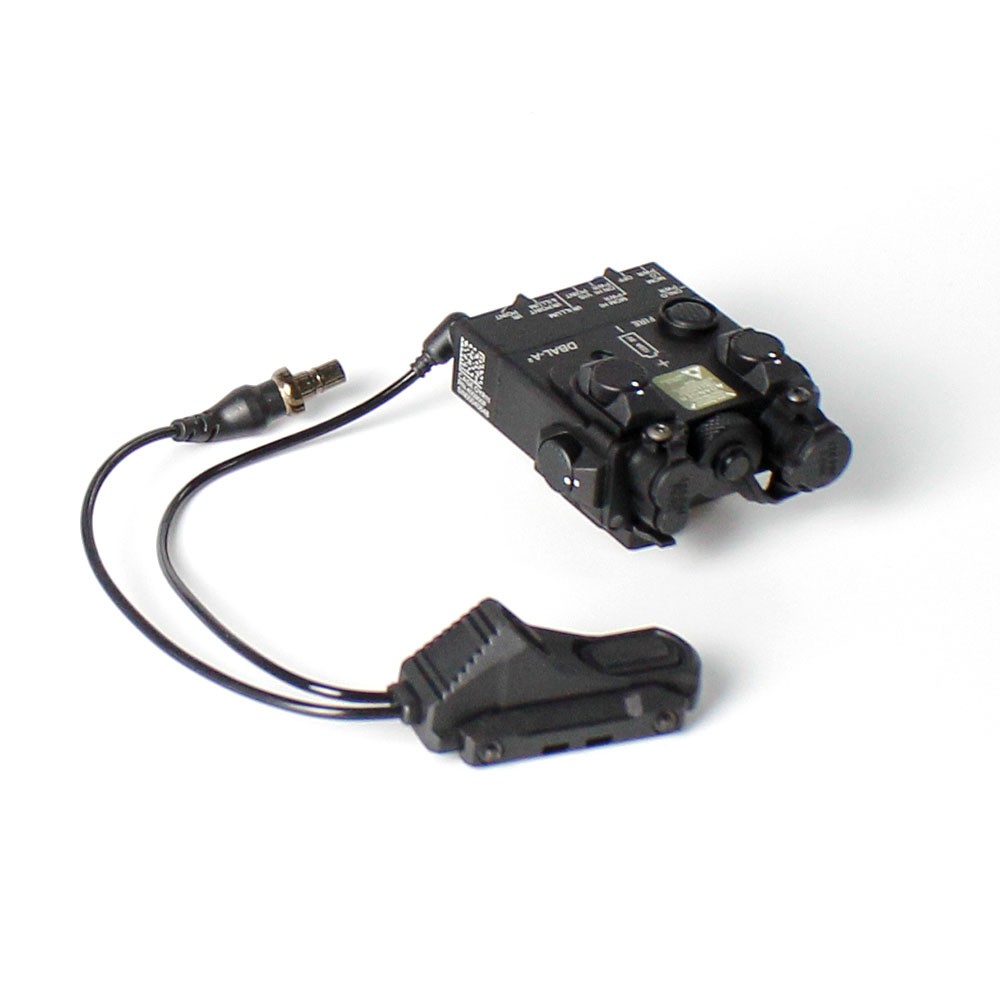 DBAL A2 Red /Green Laser With Dual Buuton Remote Light For Rifle Picatinny Rail