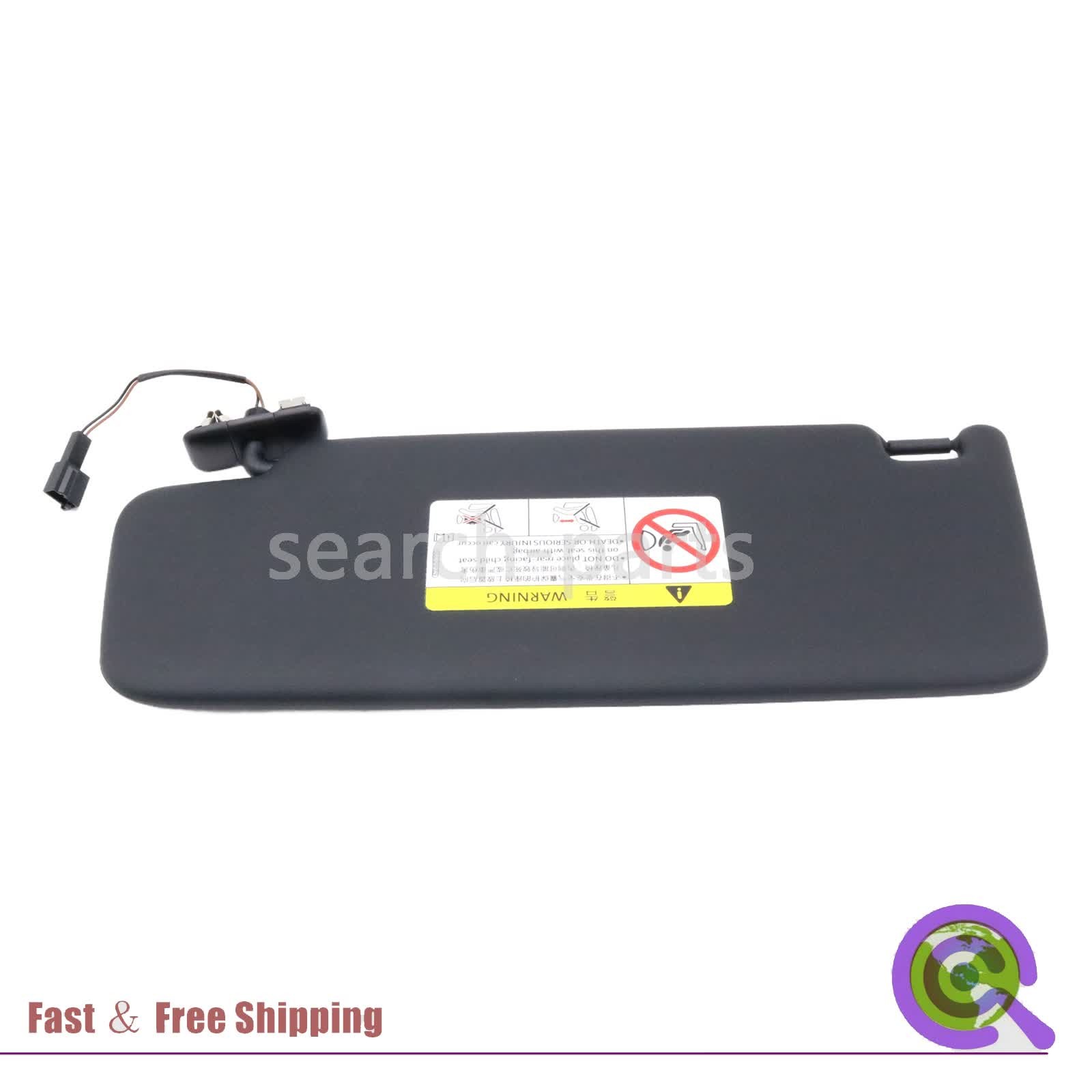 Passenger Side Sun Visor Replacement for Porsche Macan 2.0L and 2.9L Versions