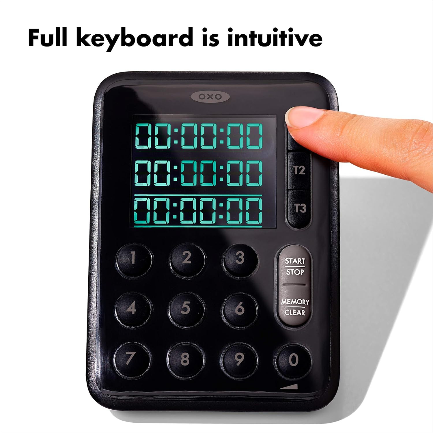 Good Grips Digital Triple Kitchen Timer - Black