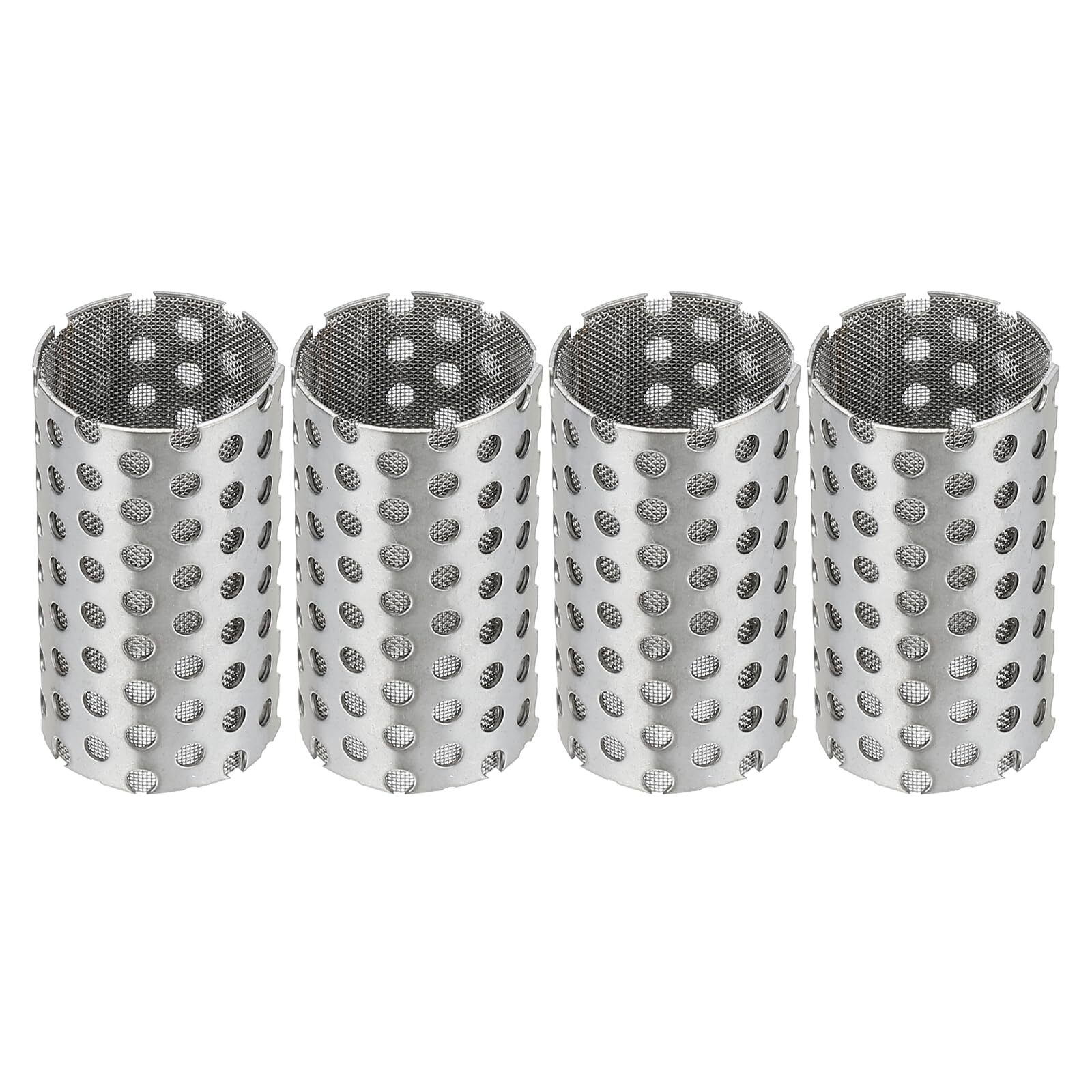 4 Pcs 18mm OD Strainer Mesh 32mm H 80 Mesh Screen Y Shaped Strainer Filter Va...