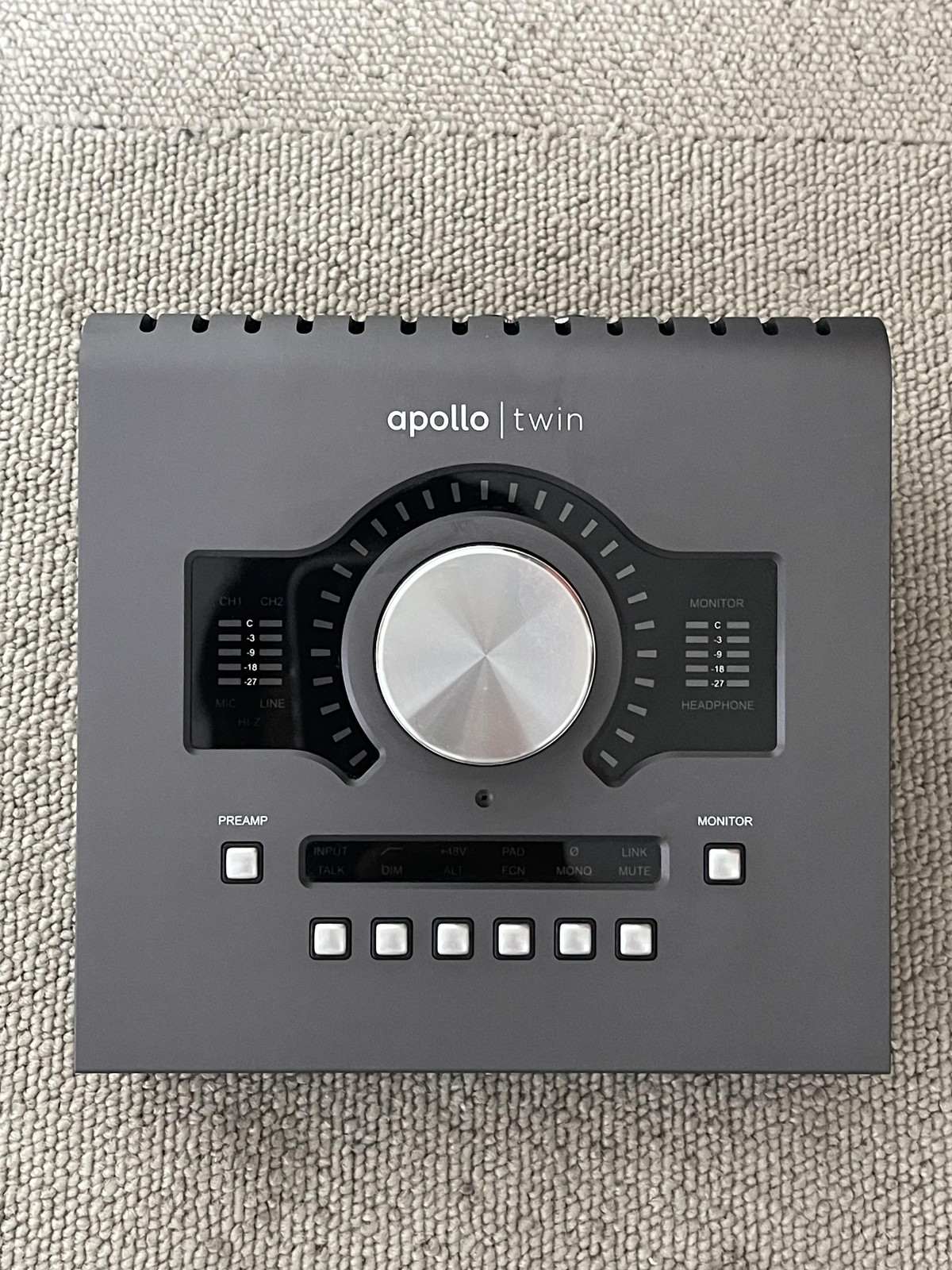 Universal Audio Apollo Twin MKII Quad Core Thunderbolt Audio Interface UAD-2