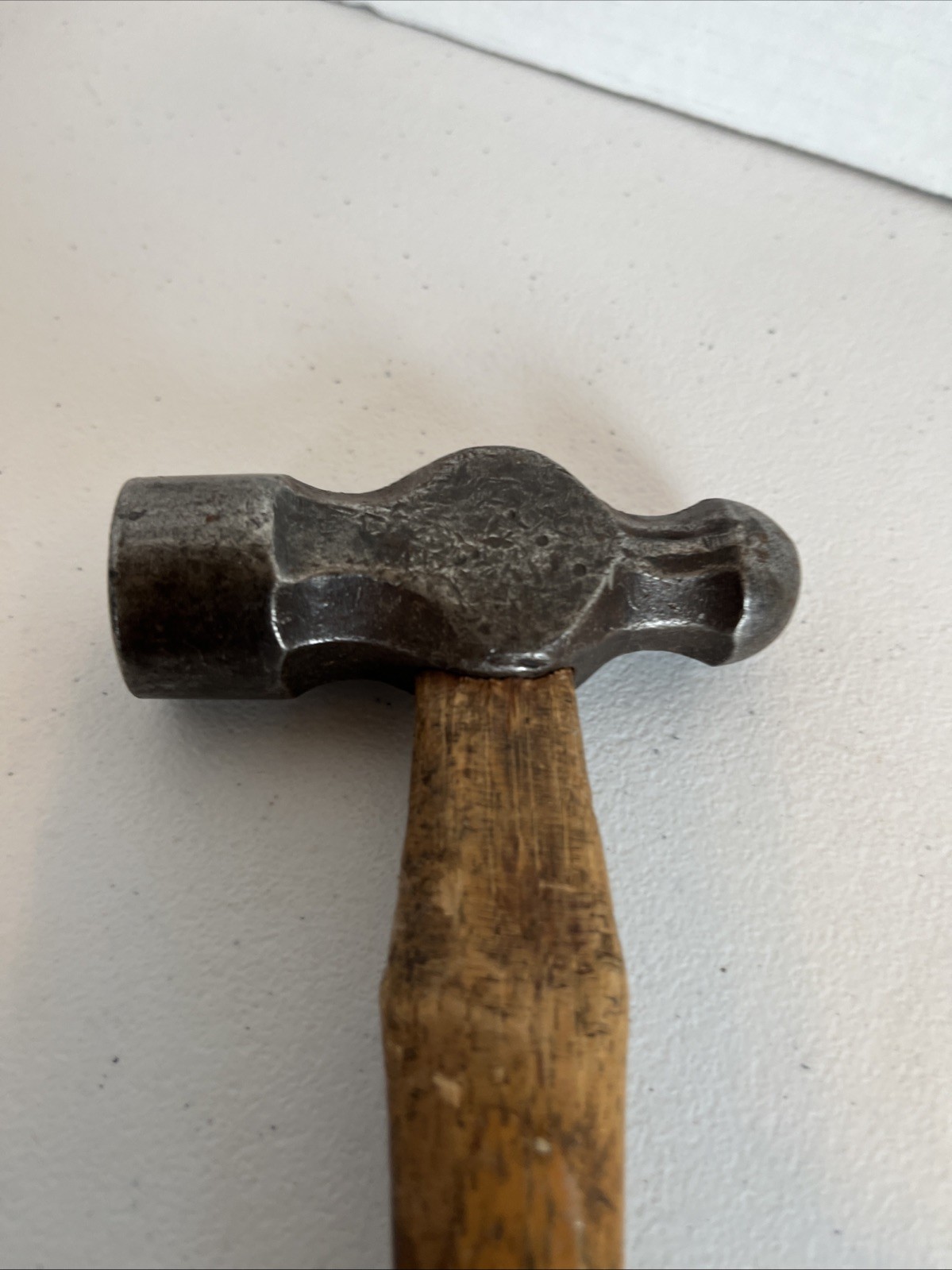 Vintage Ball Peen Hammer, 12oz, 11” Steel Wood Handle Blacksmith Tool Great Tool