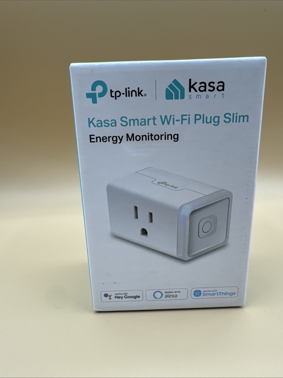 TP-Link Kasa Smart Wi-Fi Mini Plug With Energy Monitoring- White 15A KP-115 NEW